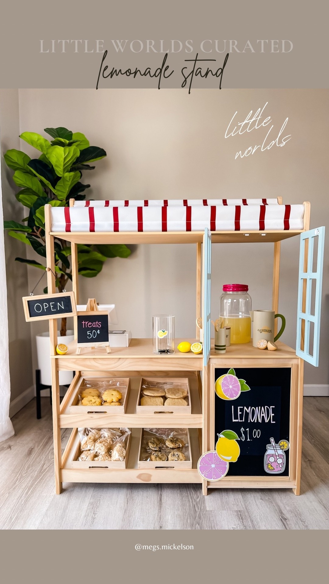 Little Worlds, Curated ✨
Chapter 23: Lemonade Stand

Fresh squeezed, sunshine-filled, and sweet as can be! 🍋

A tiny world inspired by summer afternoons, neighborhood stands, and the simple magic of turning lemons into something special.

#LittleWorldsCurated #LemonadeStand #SweetSummerDays ☀️🍋

#LTKmomlife #LTKKids