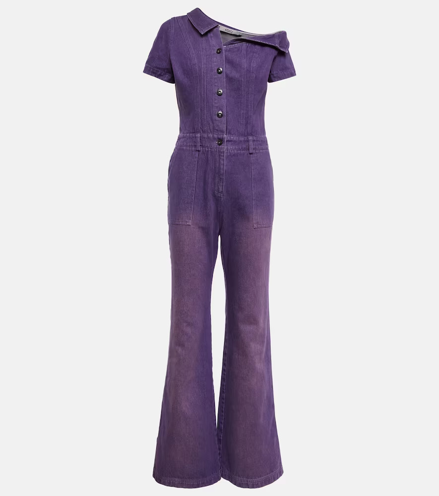 Didu One-shoulder denim jumpsuit | Mytheresa (INTL)