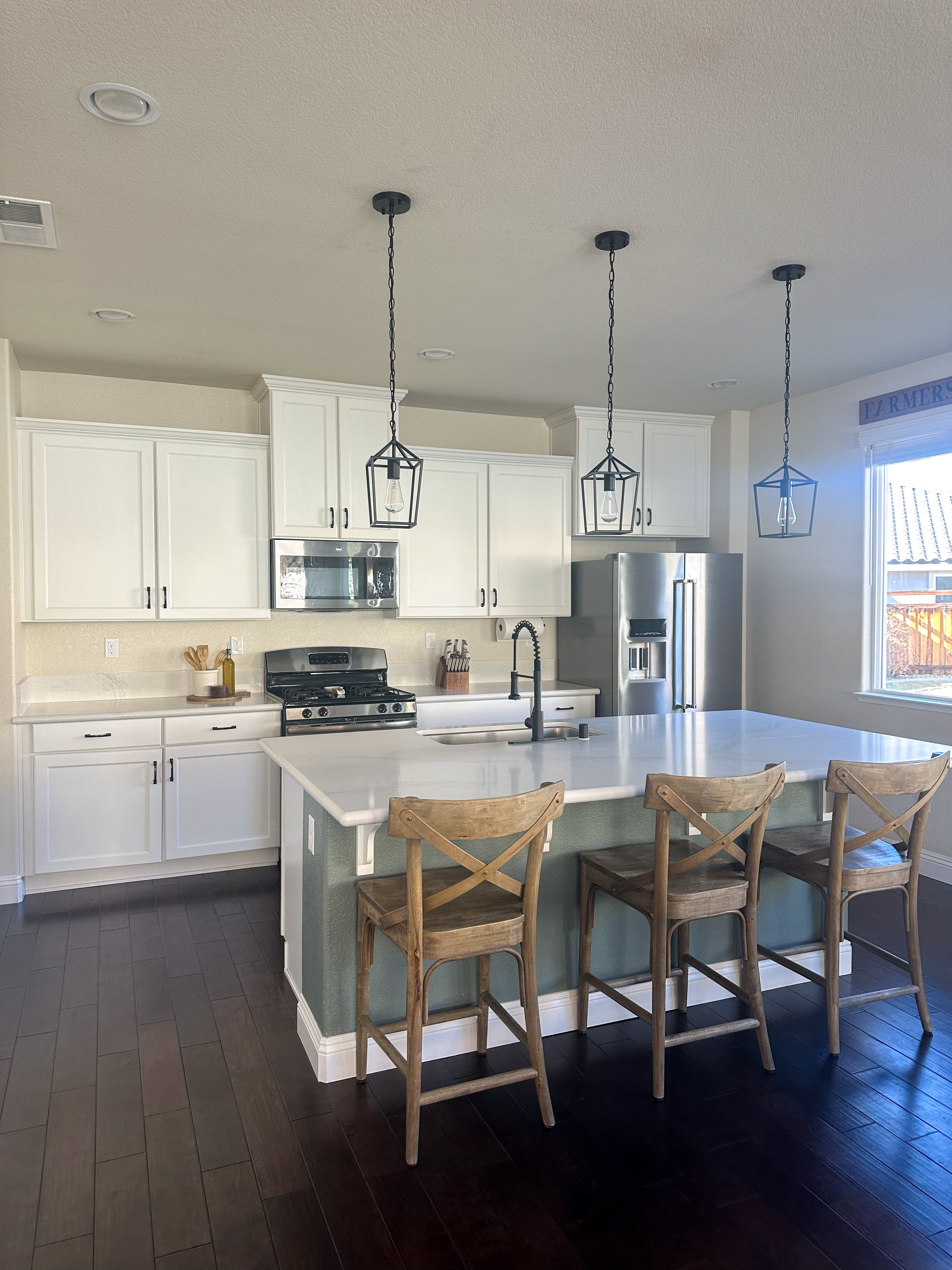 Modern farmhouse kitchen, rustic modern kitchen, clean kitchen, minimalist kitchen, kitchen inspiration 

 #LTKHome