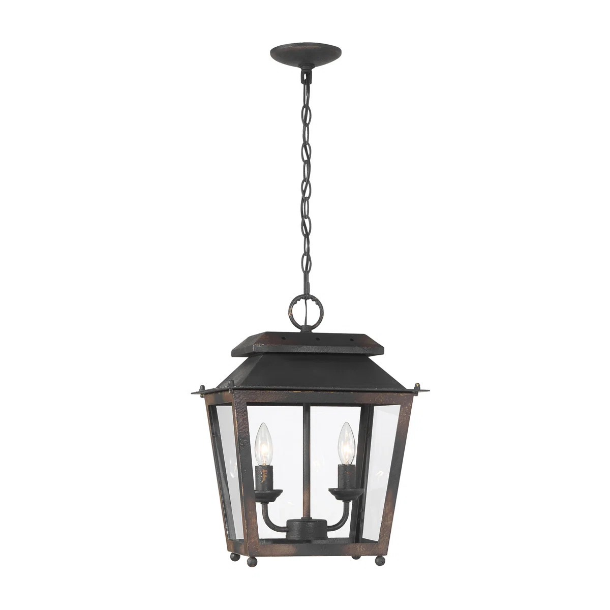 Aramie 2 Light Mini Pendant with Clear Glass | Wayfair North America