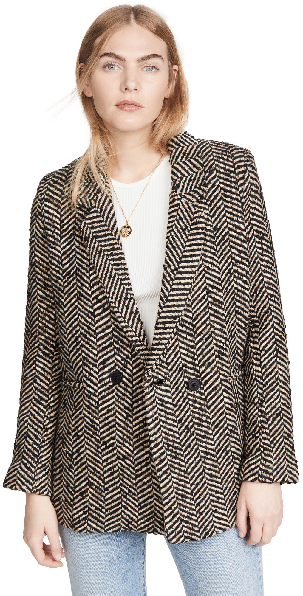 ANINE BING Fishbone Blazer | Shopbop
