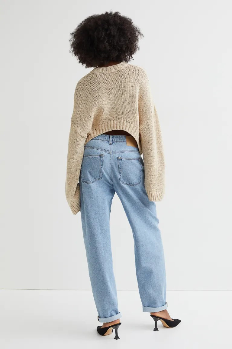 90s Baggy Ultra High Waist Jeans | H&M (US + CA)
