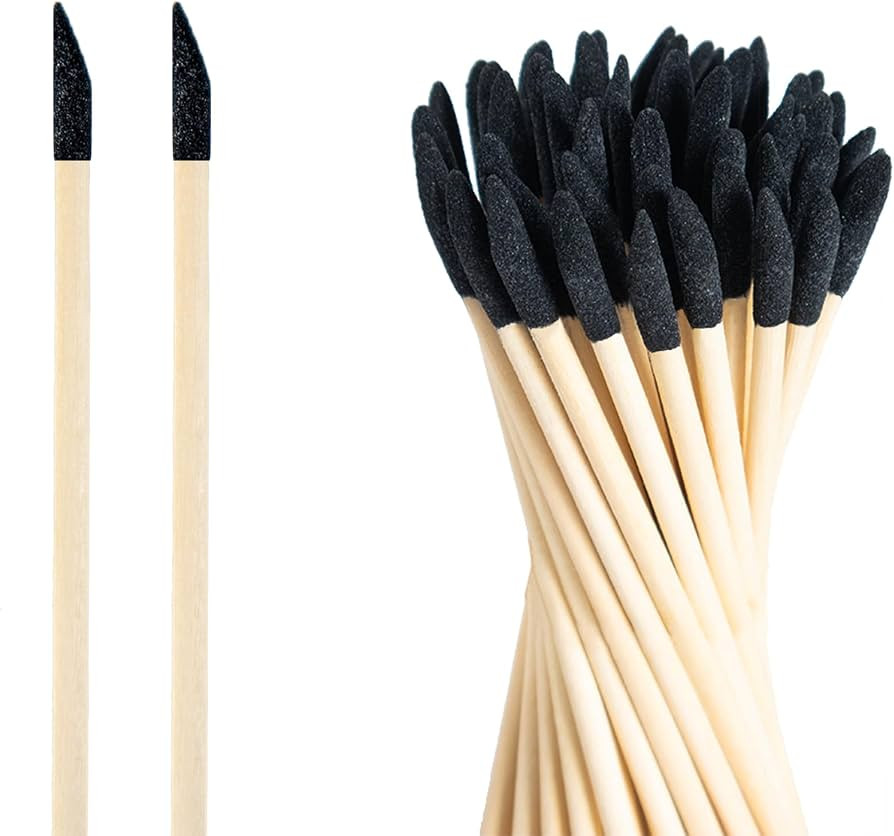 50 Pack Sanding Sticks, Matchsticks Sanding Sticks for Plastic Models, Fine Detailing Sanding Too... | Amazon (US)