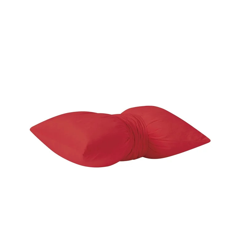 My Texas House 15" x 18" Red Velvet Bow Decorative Pillow | Walmart (US)