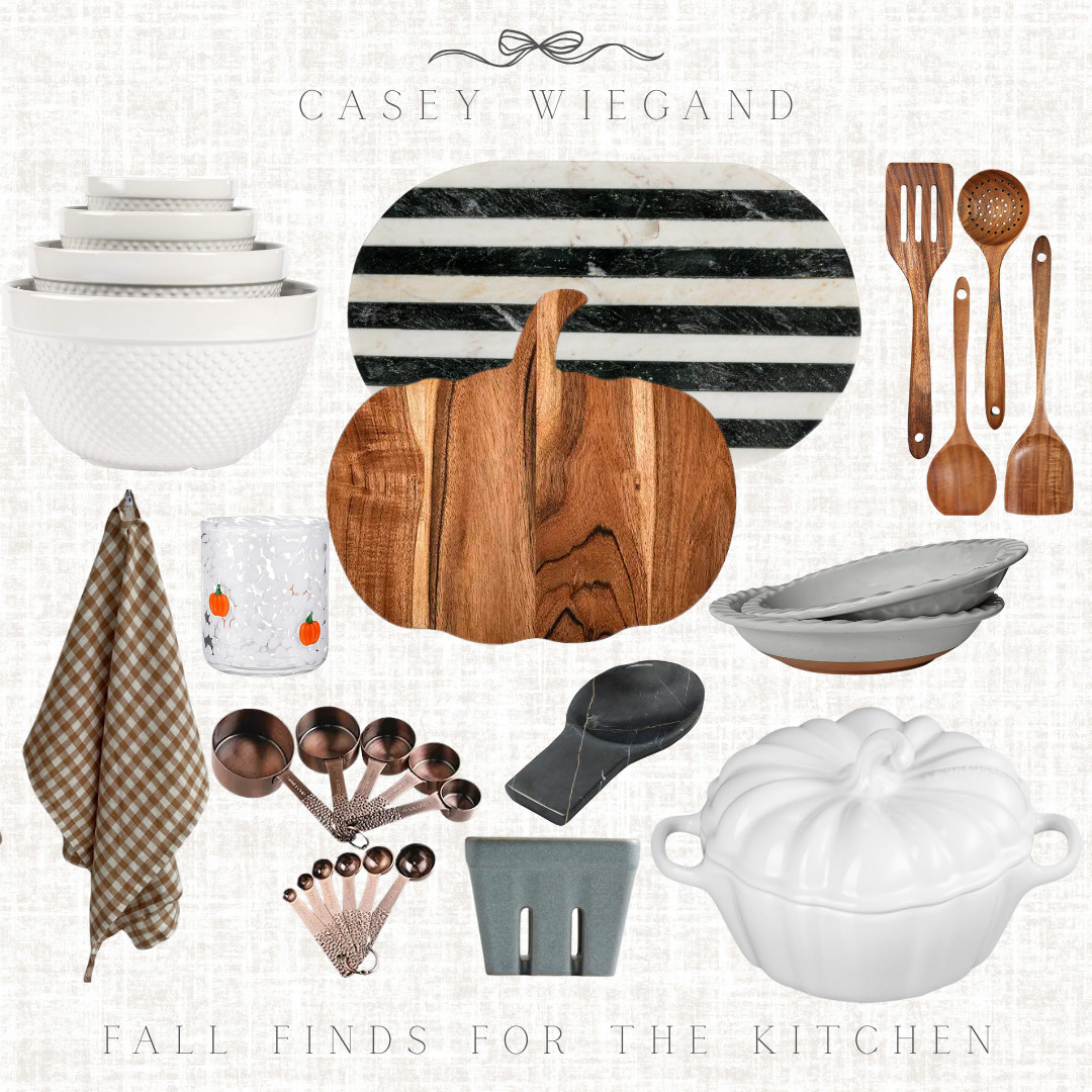 Cozy, warm, and just a little festive ✨ Refresh your kitchen this season with my favorite Amazon fall finds — from pumpkin-inspired glassware to marble boards and copper accents. The sweetest way to bring autumn charm straight to your countertops.

Shop them all linked here 🤎

#FallKitchen #AmazonHome #CozyKitchen #FallDecor #LTKHome 

 #LTKSeasonal #LTKHome #LTKFindsUnder50