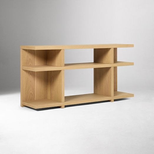 Wallace Modular Low Shelf Unit (52"–72") | West Elm (US)