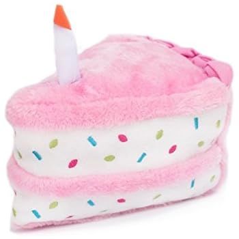 ZippyPaws - Birthday Cake Squeaky Dog Toy with Soft Stuffing | Amazon (US)
