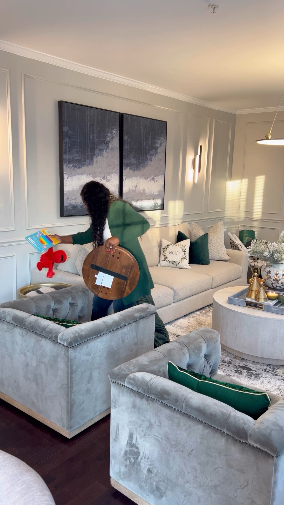 Style my storage side table with me for Christmas 🎄⬇️

#LTKGiftGuide #LTKSeasonal #LTKHoliday