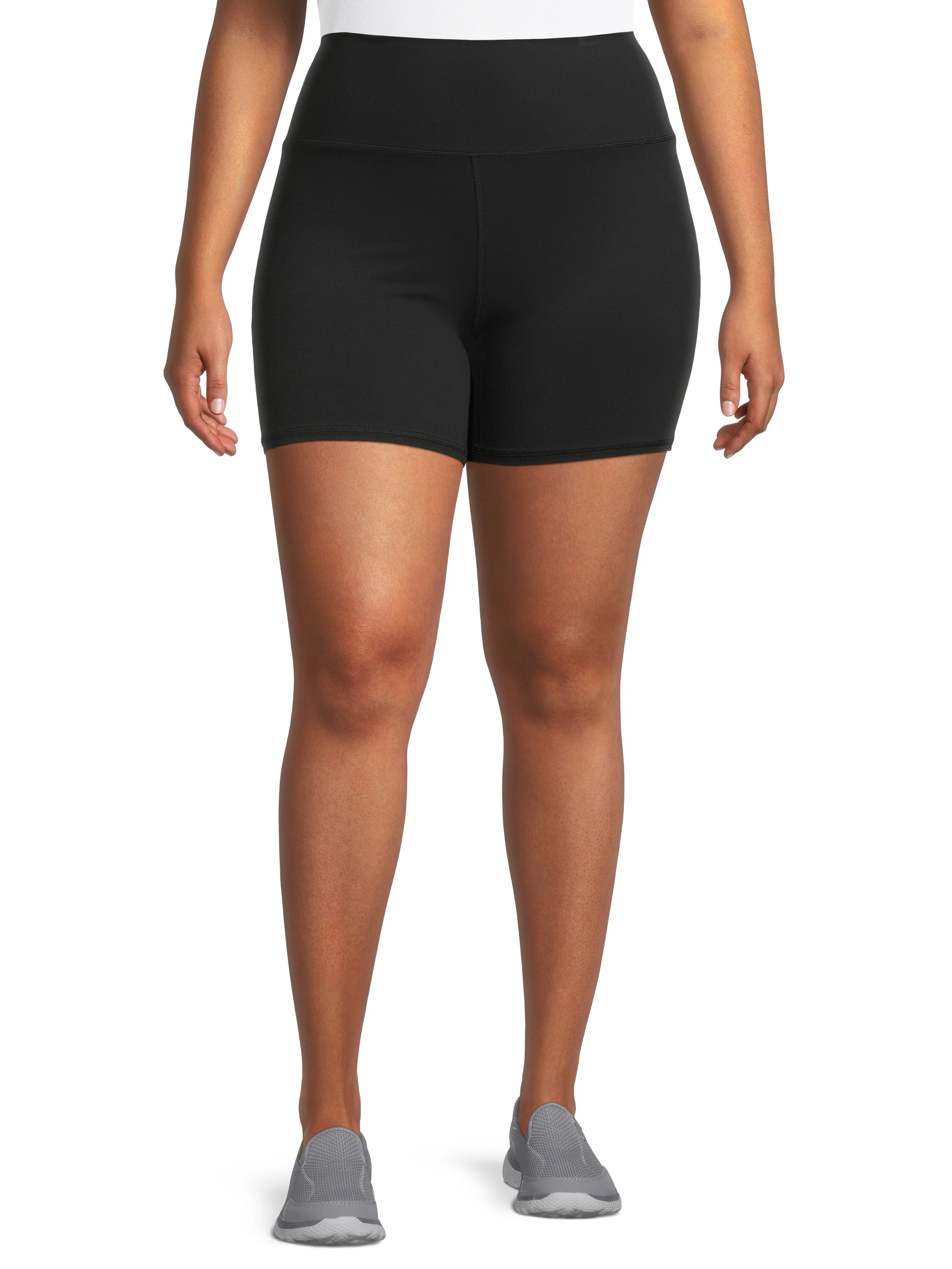 Avia Women's SoftSculpt Bike Shorts, 6" Inseam, Sizes XS-XXXL | Walmart (US)