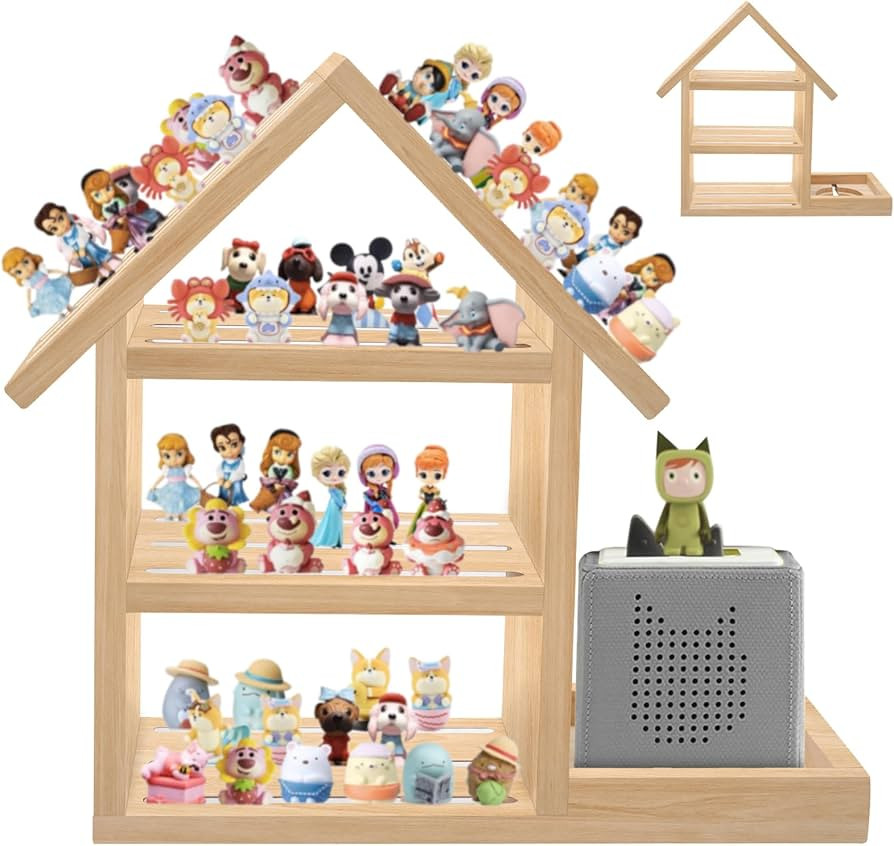 Tonie Regal Kinderzimmer Hausform für bis zu 85 Tonie| Magnetisches Toniebox Regal für Tonie Bo... | Amazon (DE)