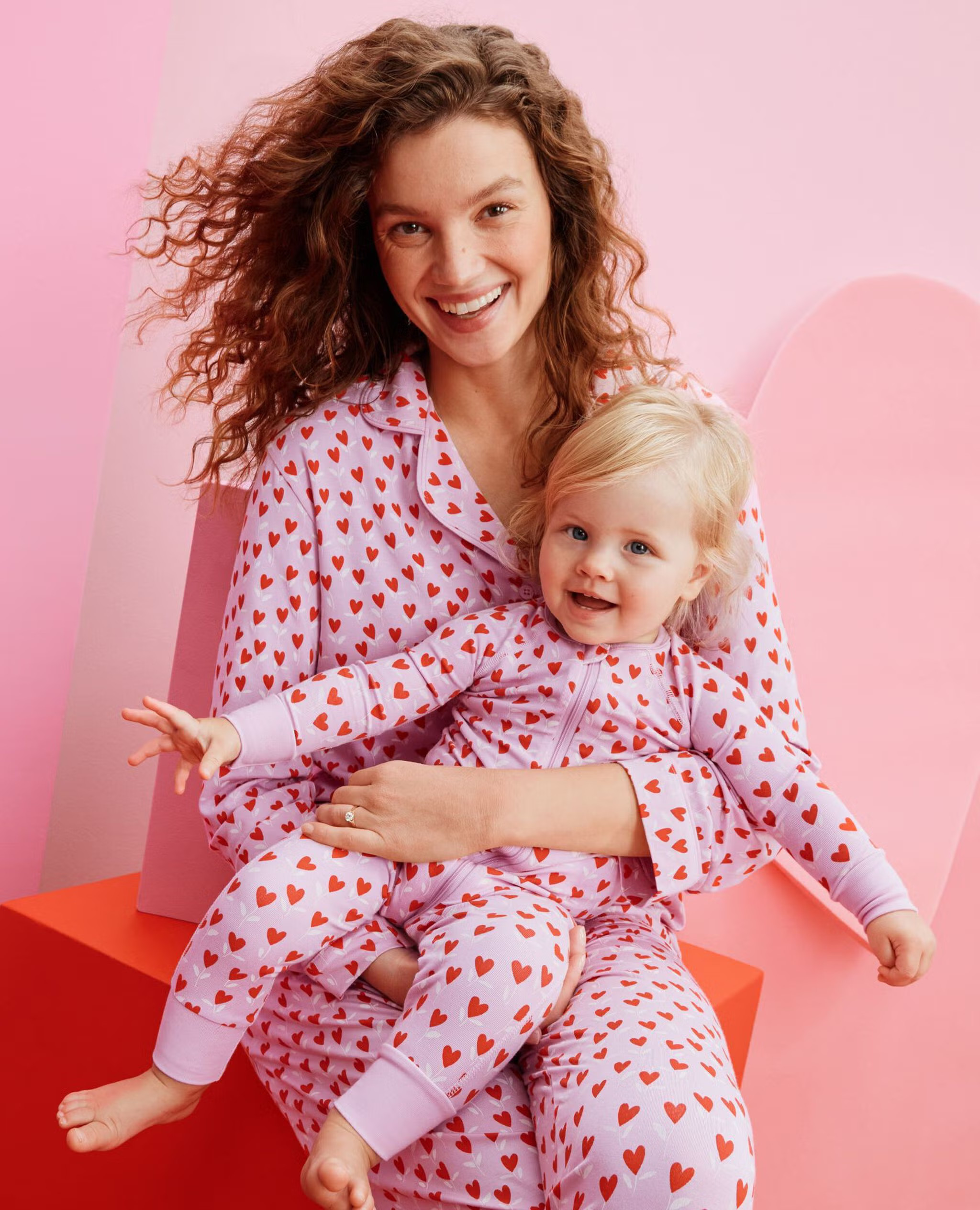 Valentine's HannaSoft™ Stretch Sleeper | Hanna Andersson