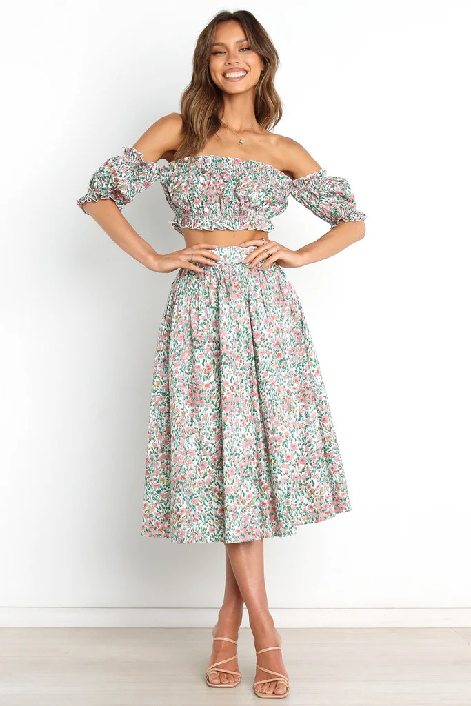 Zephyr Skirt - White | Petal & Pup (US)