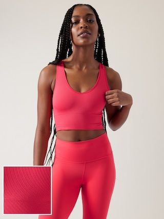 Aurora Seamless Crop Rib Tank | Athleta