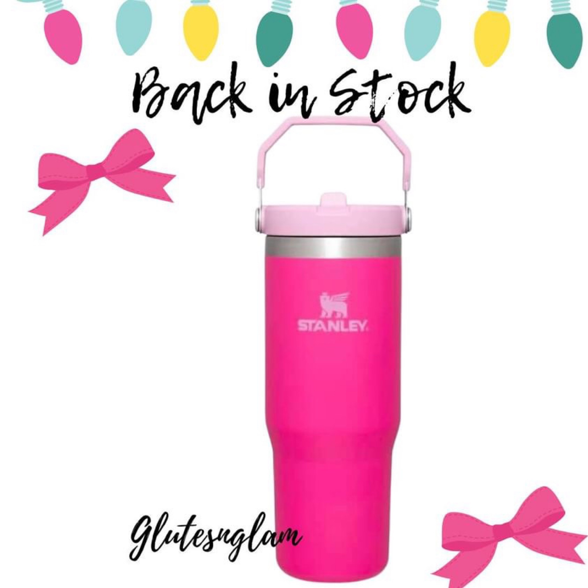 This hot pink Stanley IceFlow is back in stock and on sale with code SMS10 Gifts for her, gifts for teens, stocking stuffers. Stanley tumblers, Barbie pink, 

#LTKGiftGuide #LTKHoliday #LTKfindsunder50