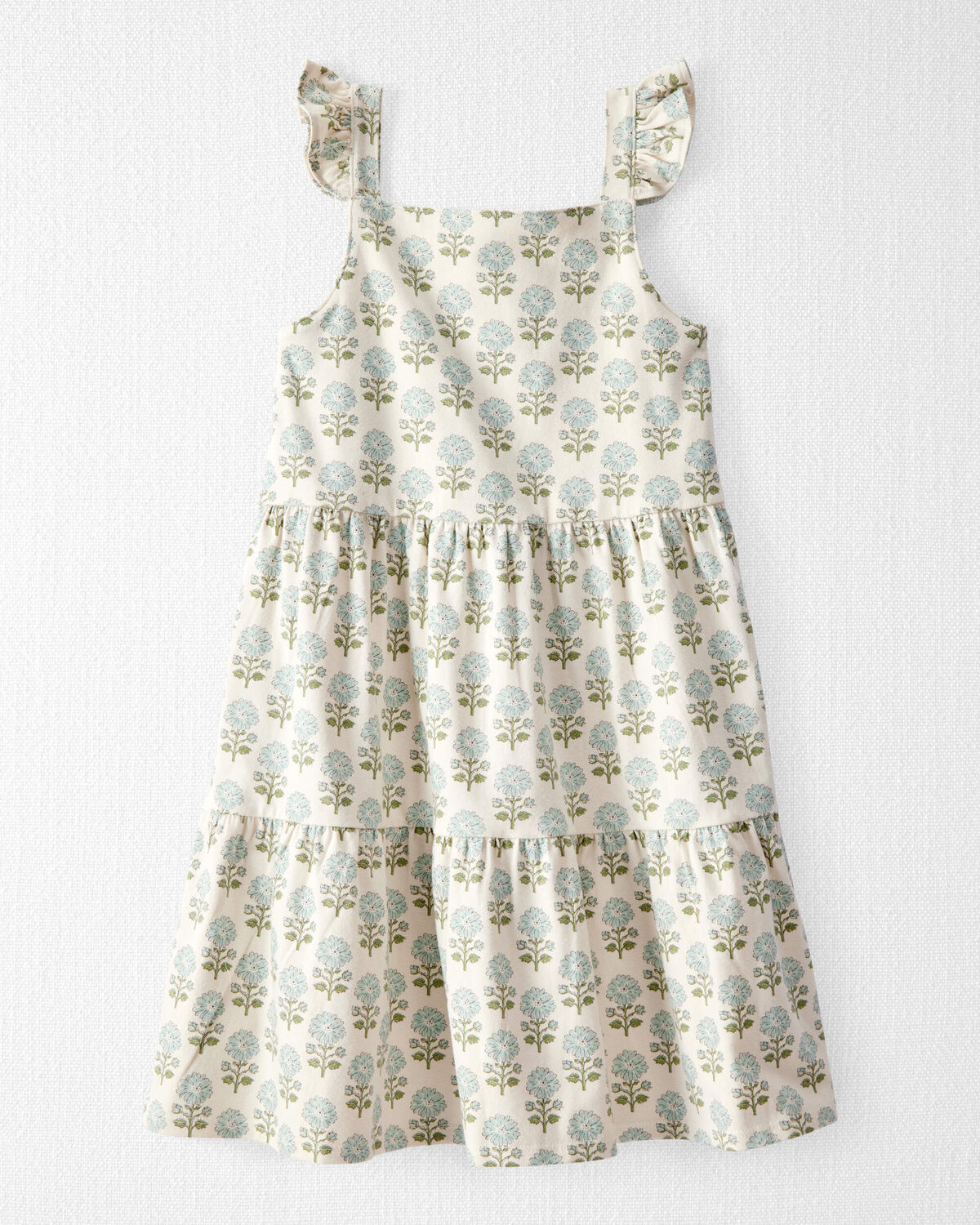 Kid Organic Cotton Floral-Print Dress | Carter's Inc