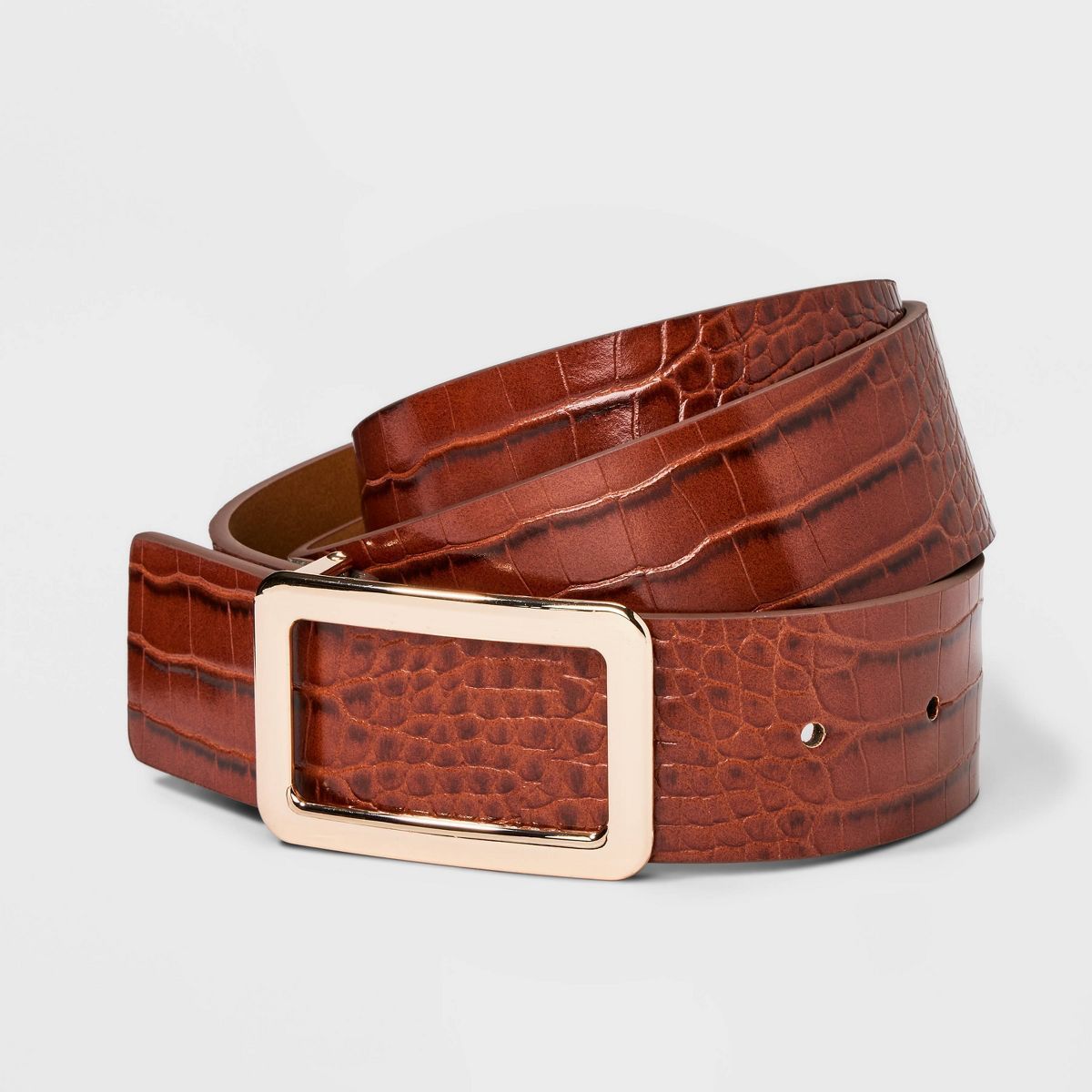Women's Square Buckle Belt - A New Day™ | Target
