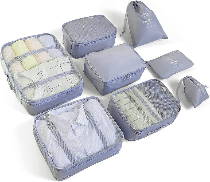 BillyBath Koffer Organizer set, Packing Cubes Kleidertaschen Schuhbeutel Reiseorganizer Packw\u00... | Amazon (DE)