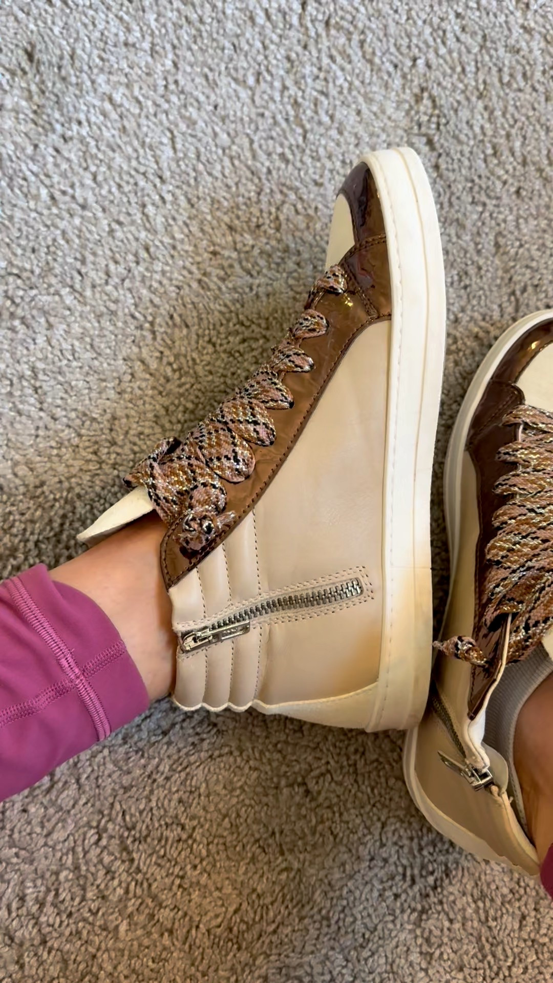 Shop one of my favorite pairs of shoes! These p448 sneakers are on major sale! Originally $325 now $99! Wearing a 38!
TTS 

Click here to shop shoes and full outfit details!

Sneakers | shoes | p448 | brown | sparkle | shine | leggings | cardigan | tee | amazon fashion | jewelry | necklace | accessories | loopy | phone case 



#LTKStyleTip #LTKShoeCrush #LTKSaleAlert