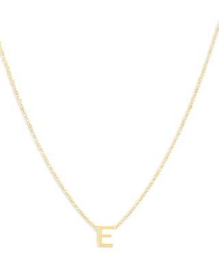 Moon & Meadow14K Yellow Gold Initial Pendant Necklace, 16" | Bloomingdale's (US)