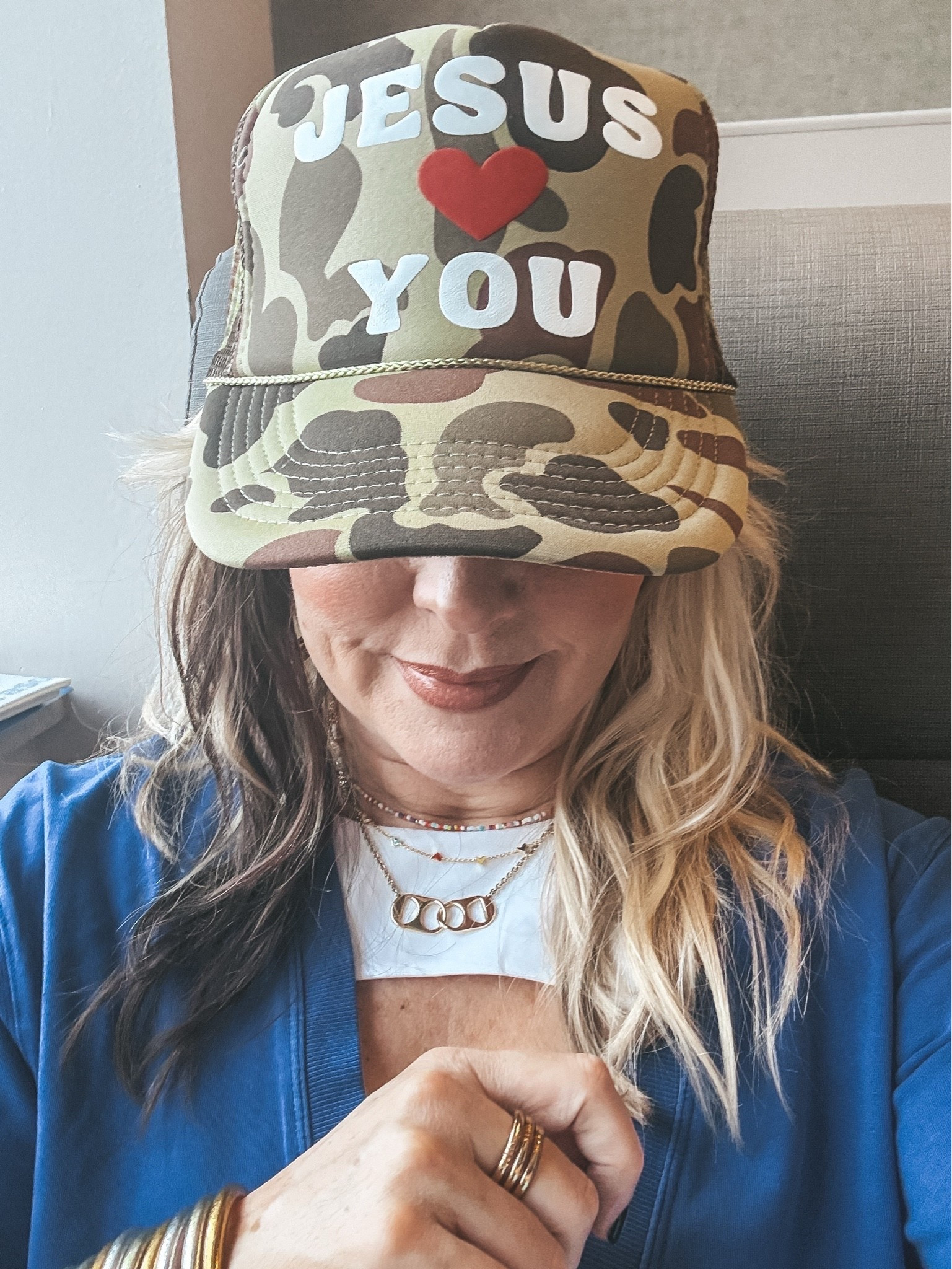 This hat is so good and definitely a conversation starter 🥰♥️

#LTKootd #LTKOver40 #LTKgrwm