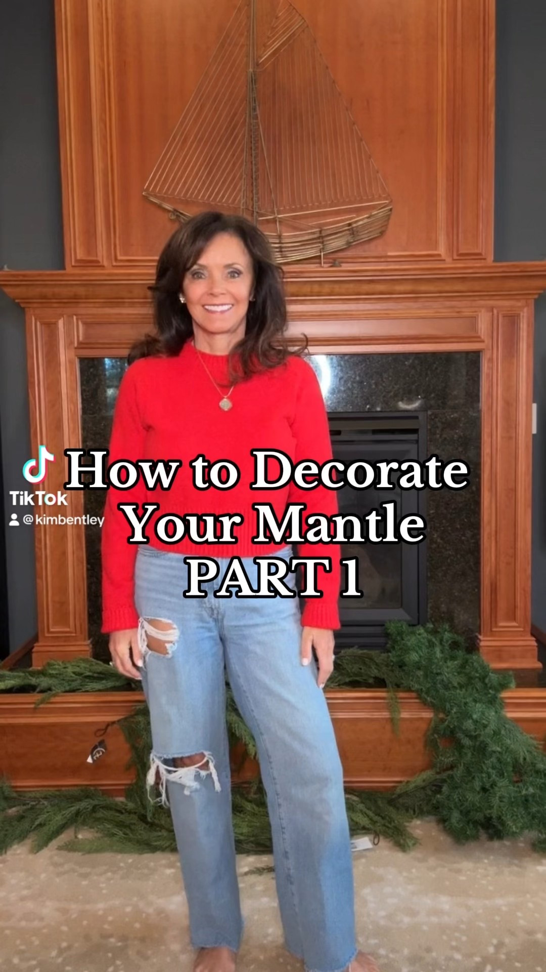 Decorate Your Mantle Part 1. I love this new cedar garland! Follow for Part 2 with the finished holiday fireplace mantle. 
kimbentley, holiday decor, garland, living room decor, Christmas decor, petite style,

#LTKHome #LTKSeasonal #LTKHoliday