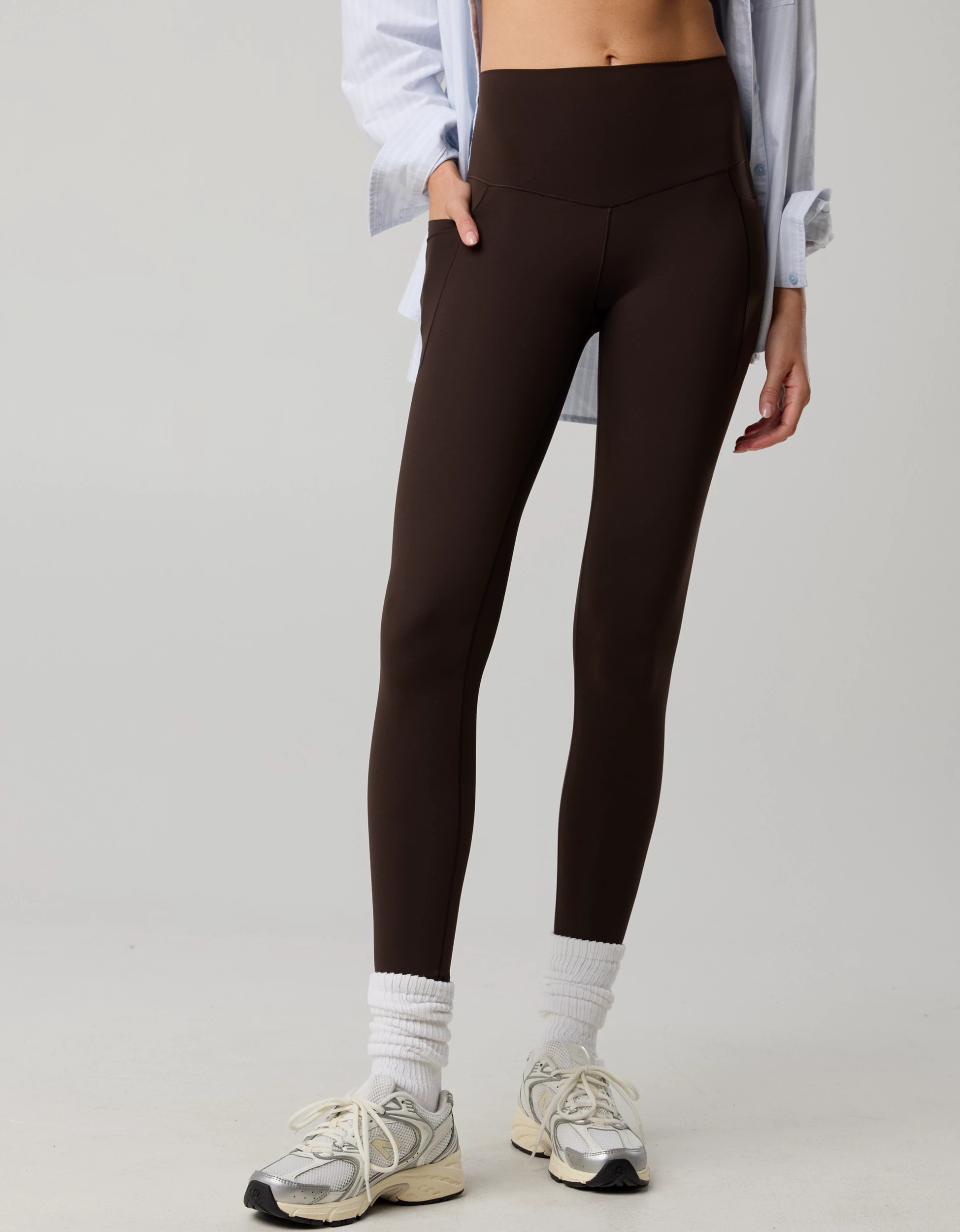 OFFLINE By Aerie Real Me XTRA High Waisted Pocket Legging | Aerie