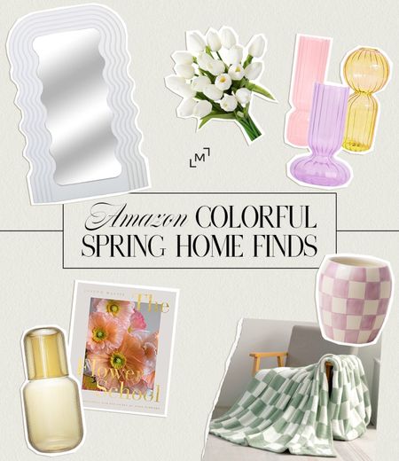 Amazon colorful spring home finds! Spring home decor 

#LTKhome