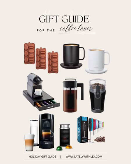 Gift guide for the coffee lover // Christmas gifts for coffee lovers // 

#LTKHoliday #LTKSeasonal #LTKGiftGuide