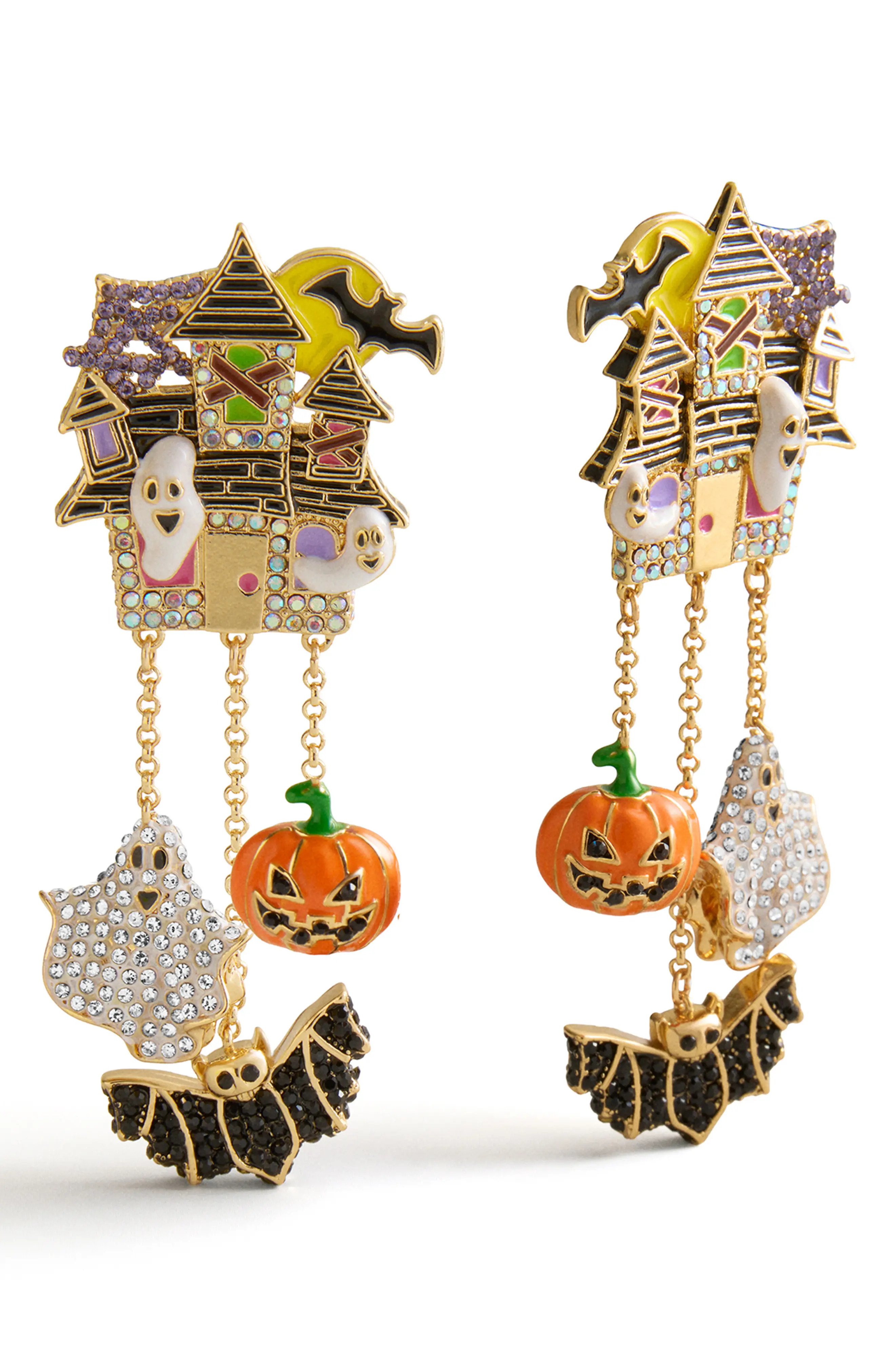 BaubleBar Costume Party Halloween Linear Drop Earrings (Women) | Nordstrom | Nordstrom
