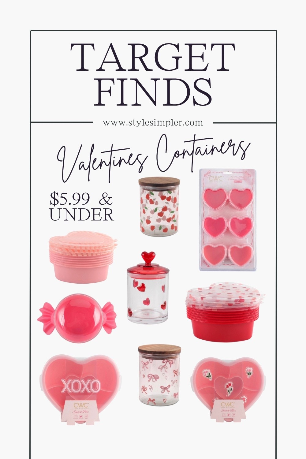 The cutest heart day containers for $5.99 & under!!  Shop now before they are gone...

#LTKSeasonal #LTKHome #LTKdayinmylife
