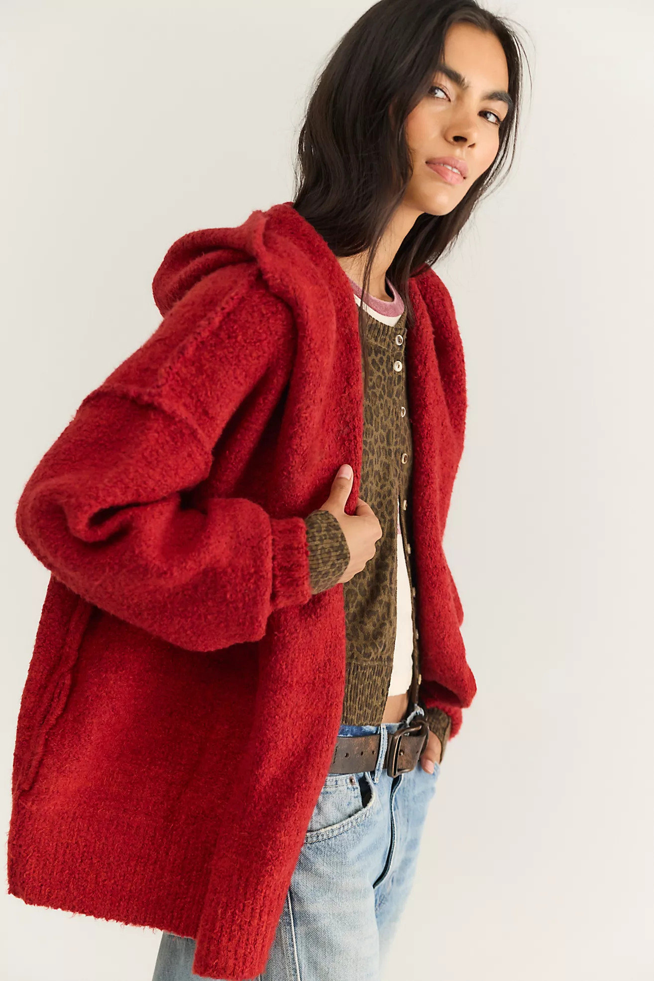 Thistle Hooded Oversized Cardi | Free People (Global - UK&FR Excluded)