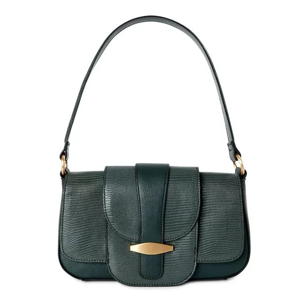 Time and Tru Women’s Shoulder Mia Handbag Green | Walmart (US)