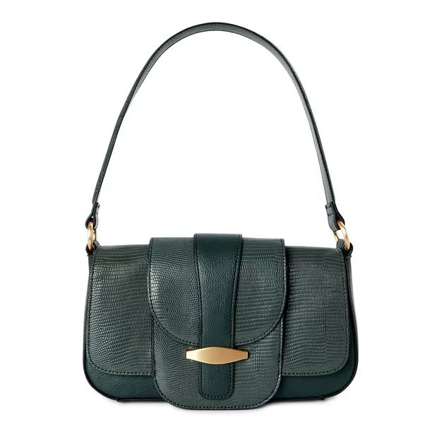 Time and Tru Women’s Shoulder Mia Handbag Green - Walmart.com | Walmart (US)