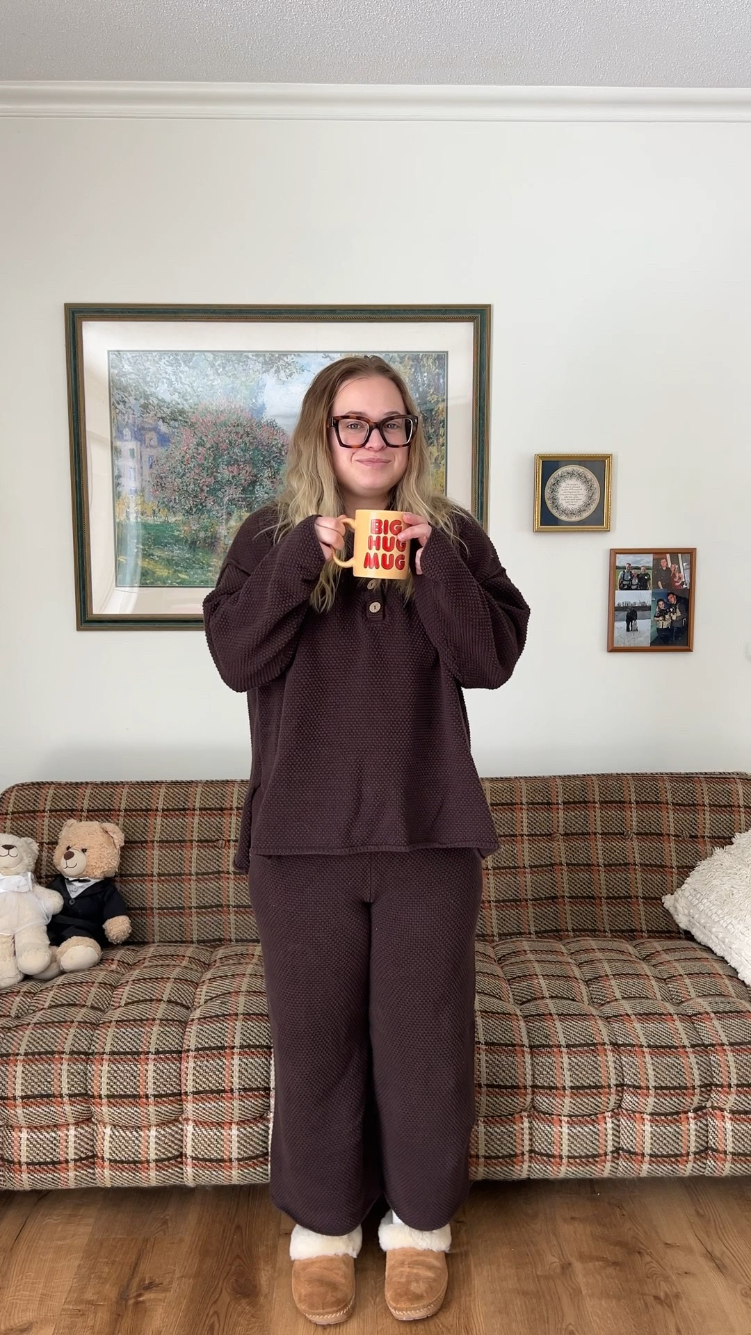 Sundays are for matching cozy sets and putting your slippers right back on ☕️ 

@Free People @TJ Maxx @target @Warby Parker @llbean 

#getdresswithme #size12fashion #ootd #gdwm #getdressedwithjolene 

Matching set 
Sweater set
Free people matching set
Free people sets 
Matching pajama 
Pajama set 
Strawberry pajamas 

#LTKootd #LTKMidsize #LTKgrwm