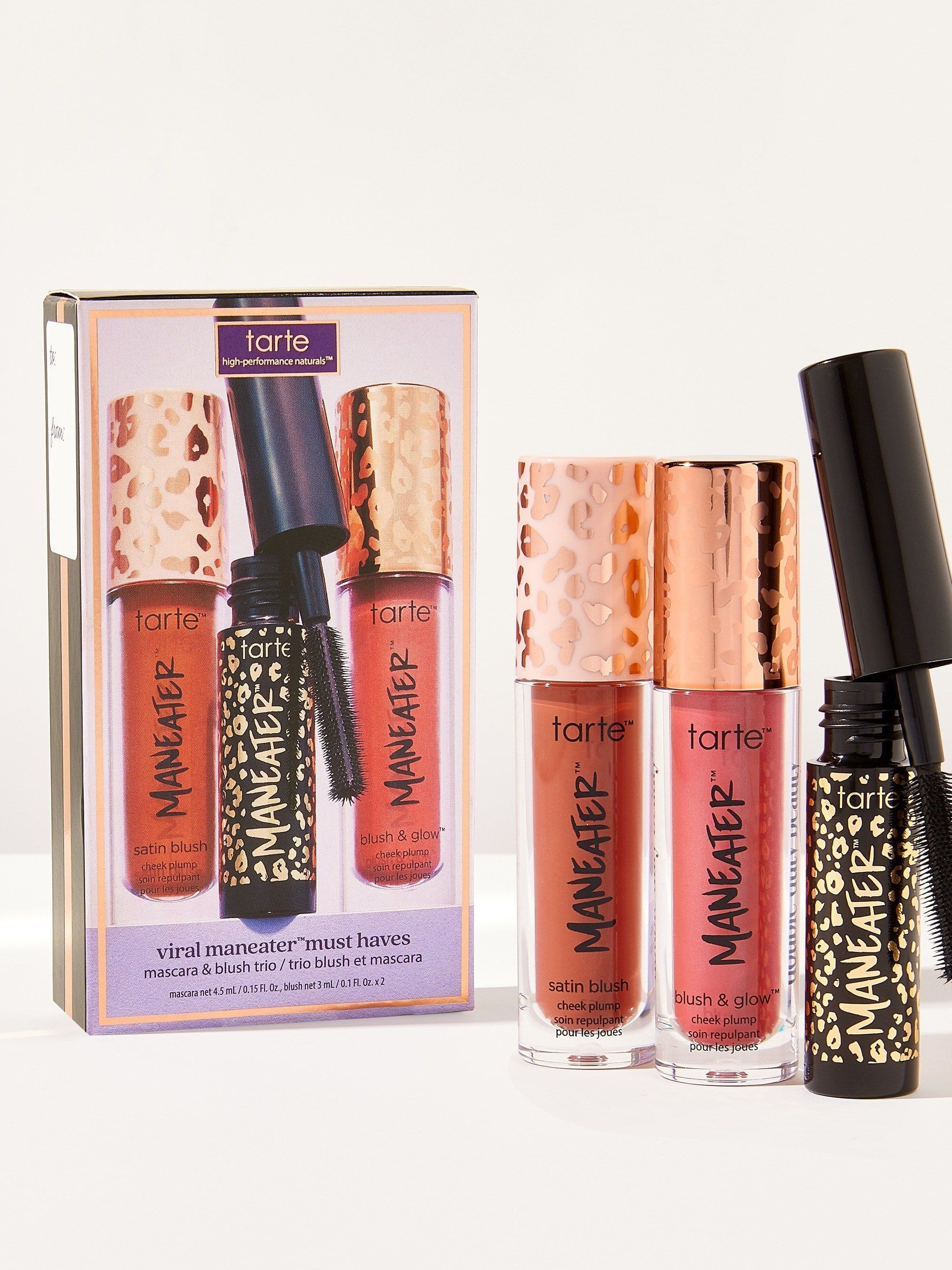Viral Maneater™ Must-Haves Mascara & Blush Trio | Tarte™ Cosmetics | tarte cosmetics (Global)