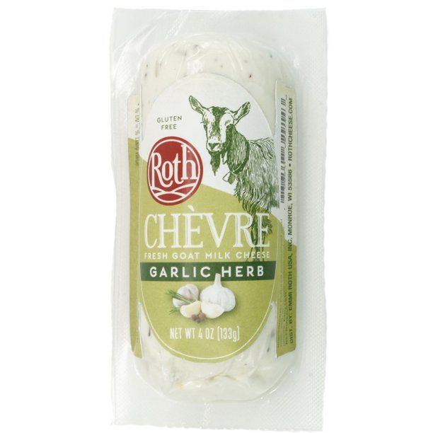 Roth Garlic & Herb Goat Cheese, 4oz. | Walmart (US)