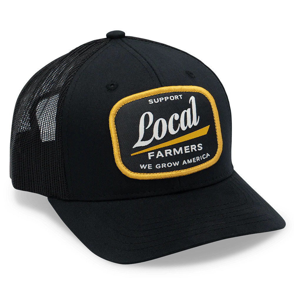Local Farmer Hat-Black | Rural Cloth