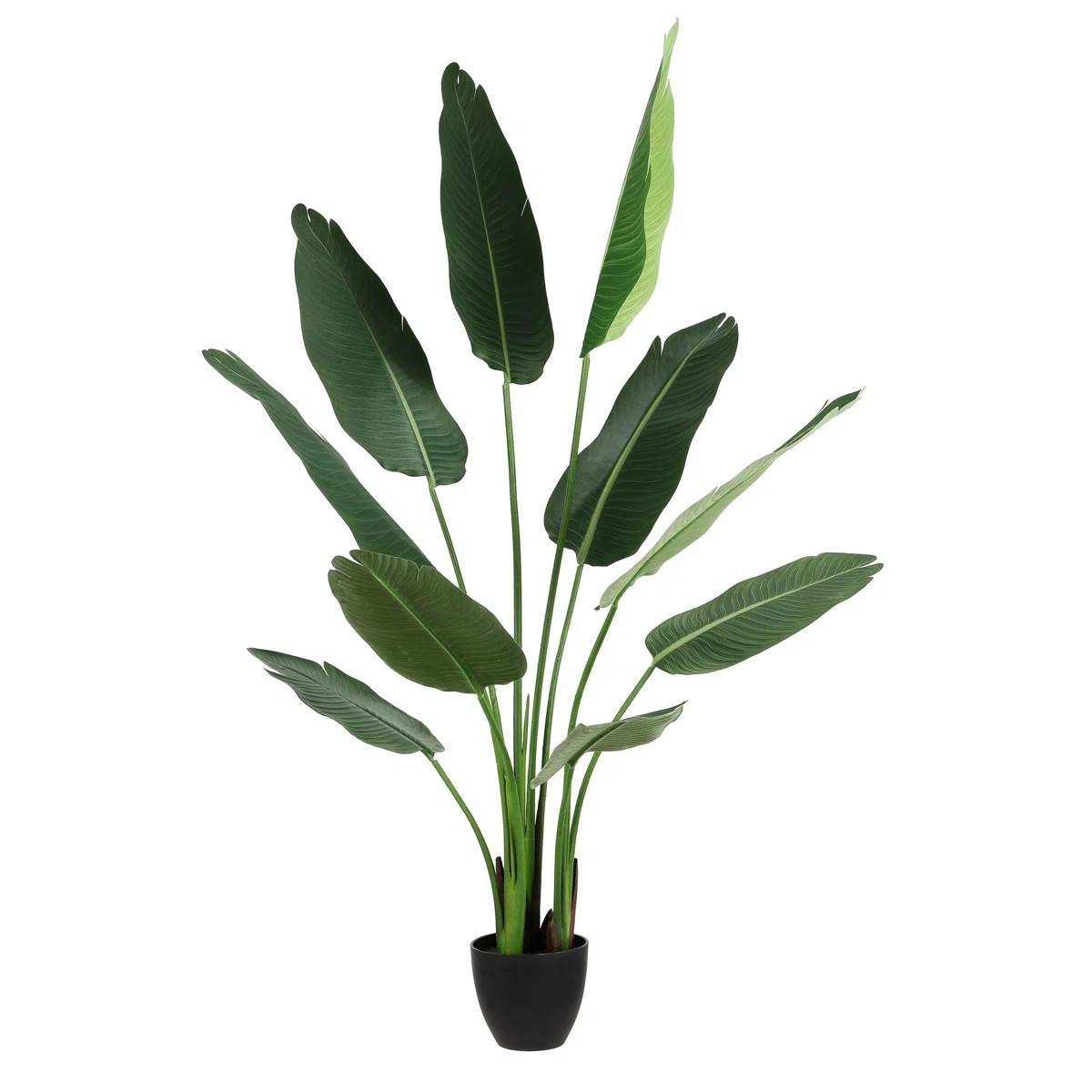 Faux Banana 63" Potted Leaves | Wayfair North America