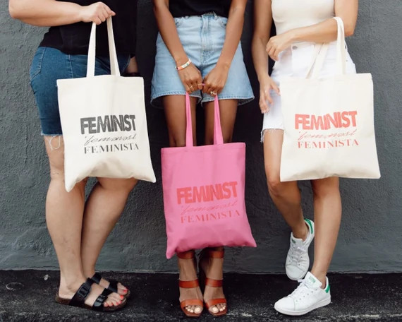 Feminist Canvas Tote | Etsy (US)