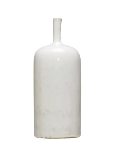 Glaze Stoneware Vase (Tall) - 305 Deco Living | 305 Deco Living & Co