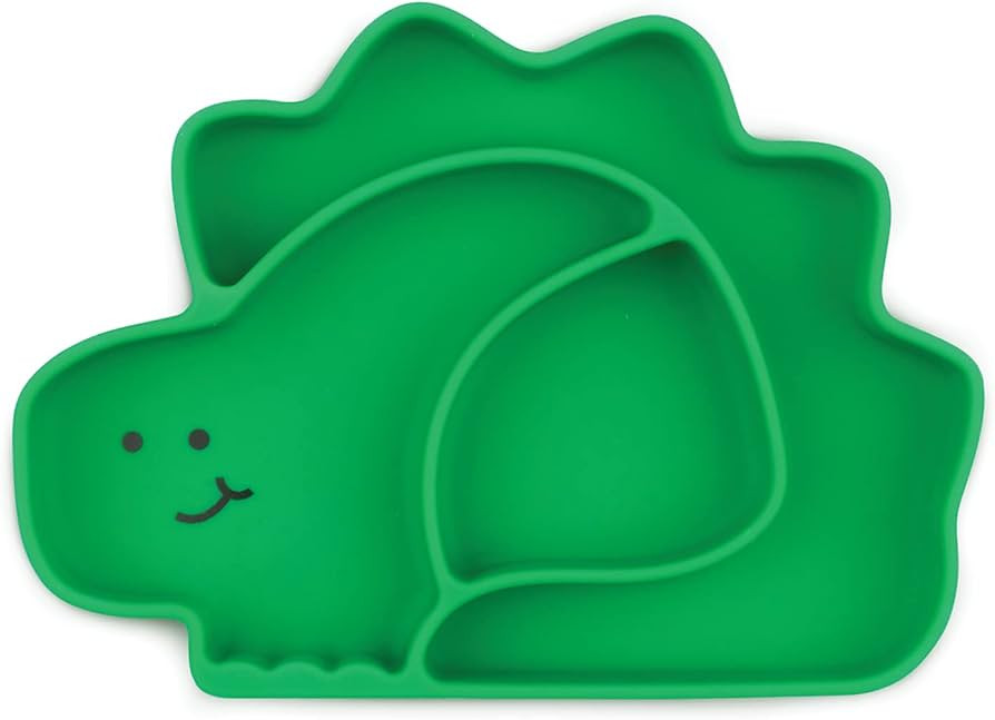 Bumkins Toddler and Baby Suction Plate, Silicone Divided Grip Dish, Babies and Kids, Baby Led Wea... | Amazon (US)