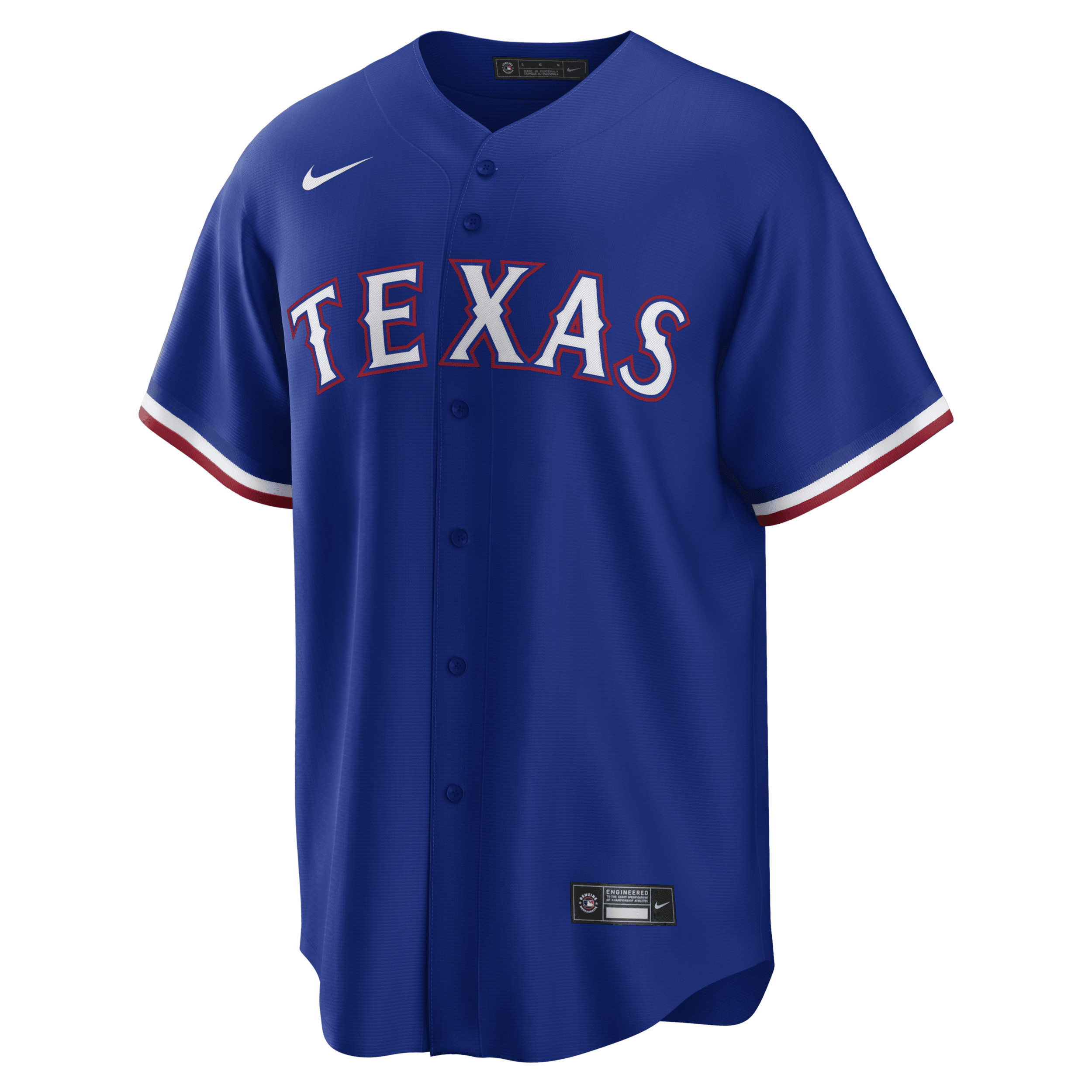 Nike Men's MLB Texas Rangers (Jacob deGrom) Replica Baseball Jersey in Blue | T770TERYTE7-PZ1 | Nike (US)