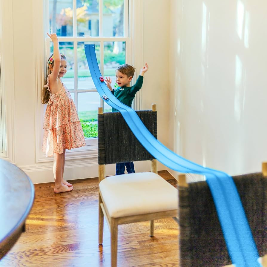 Valchemist FlexTrack 5000 Flexible Race Car Track for Kids Toy with Suction Cups Compatible with ... | Amazon (US)