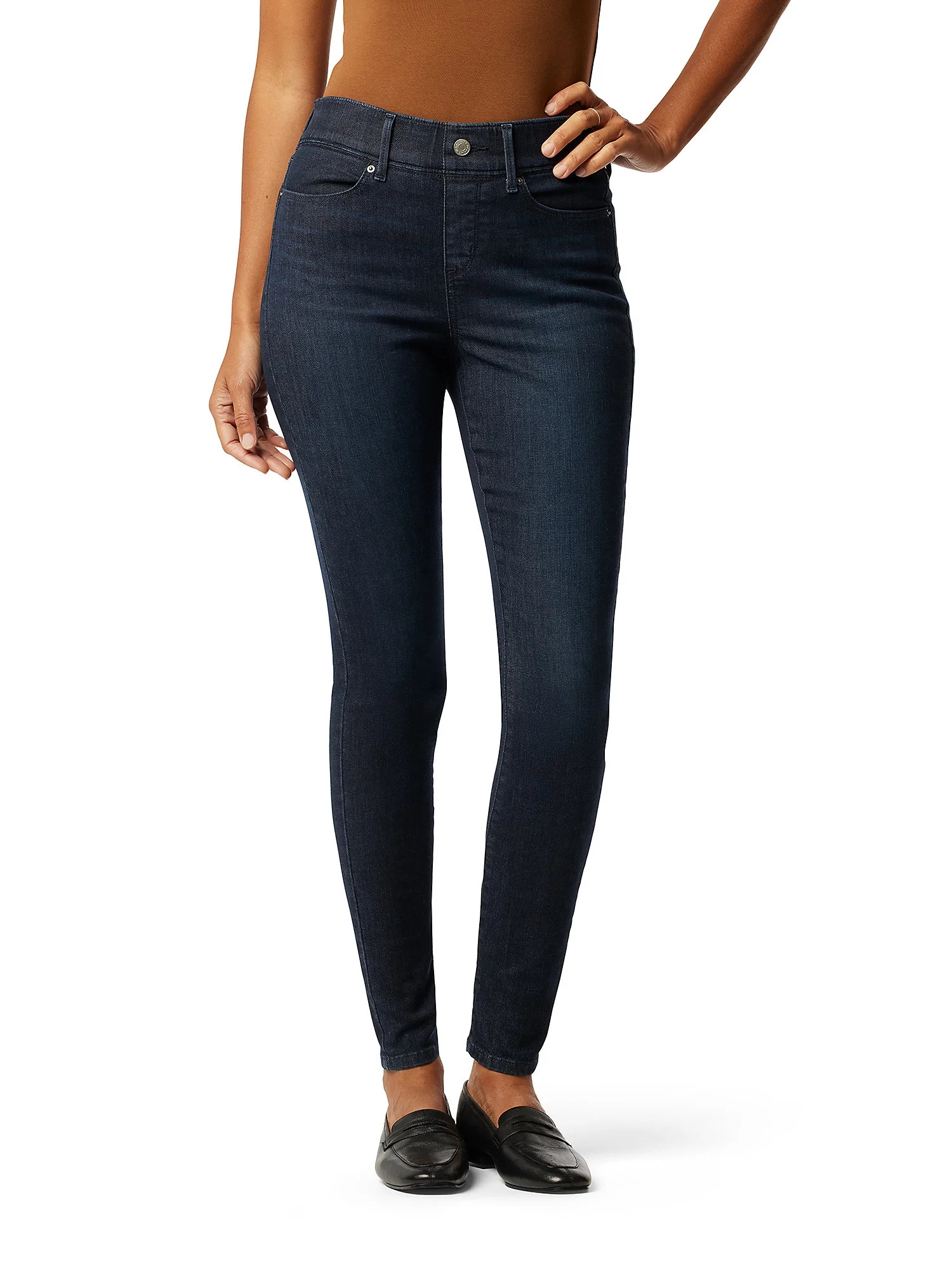 Levi Strauss Signature Shaping Perfect Pull On Skinny Jeans | Walmart (US)