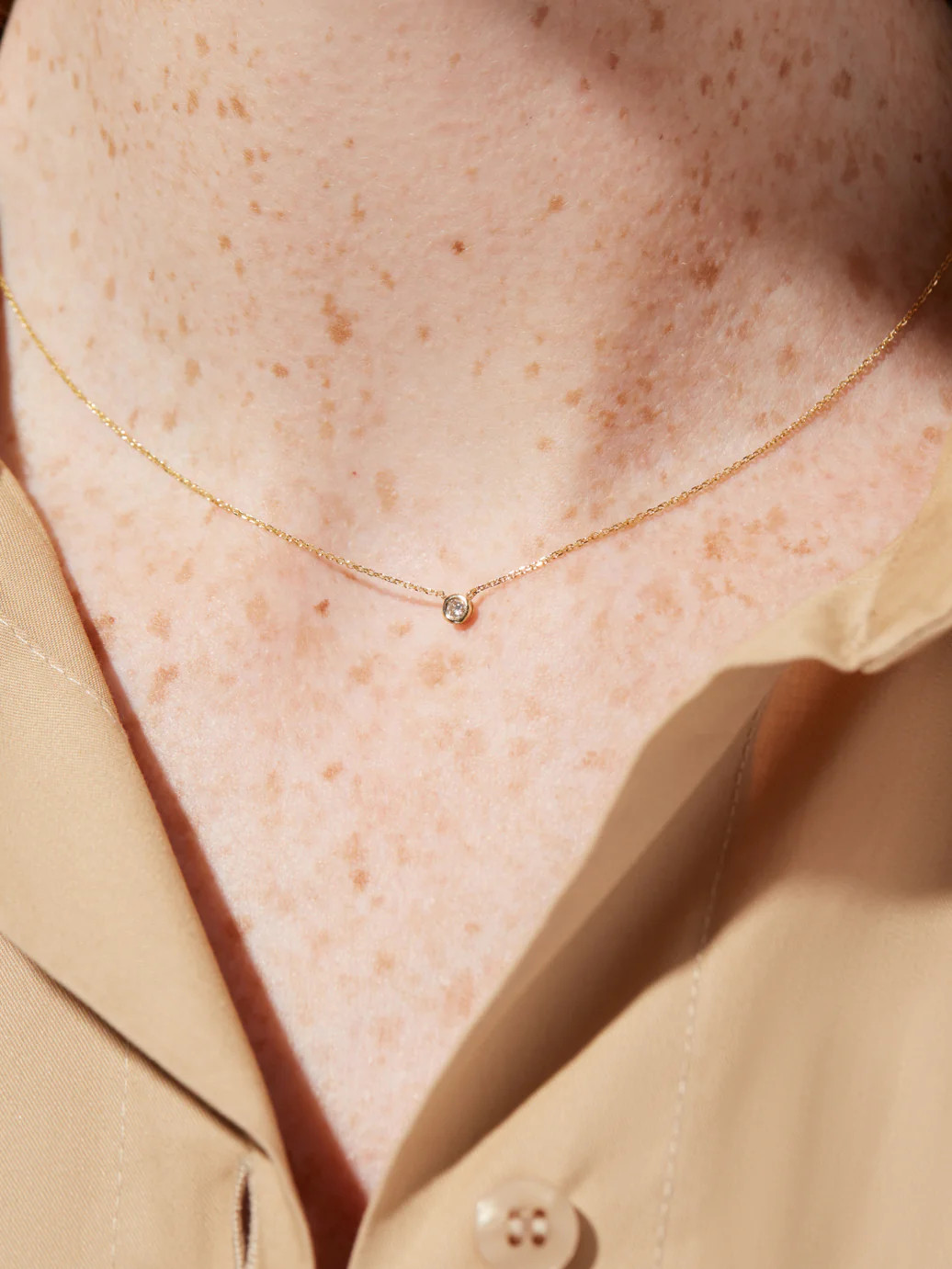 Gold Diamond Necklace | Ana Luisa