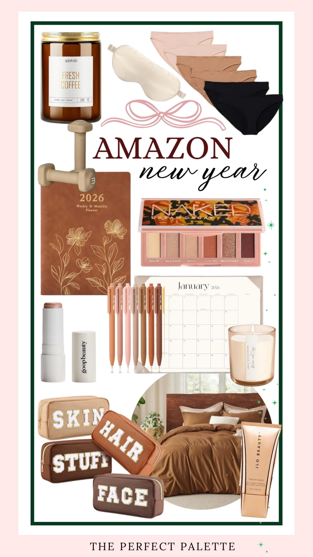 Amazon finds, 2026 calendar, planner, agenda, new year, happy new year, refocus, refresh, new year, new you,
//
Amazon, calendar, daily planner, Amazon home, rifle paper co, office supplies,

#LTKSeasonal #LTKSaleAlert #LTKselfcare #LTKU #LTKActive #LTKmomlife