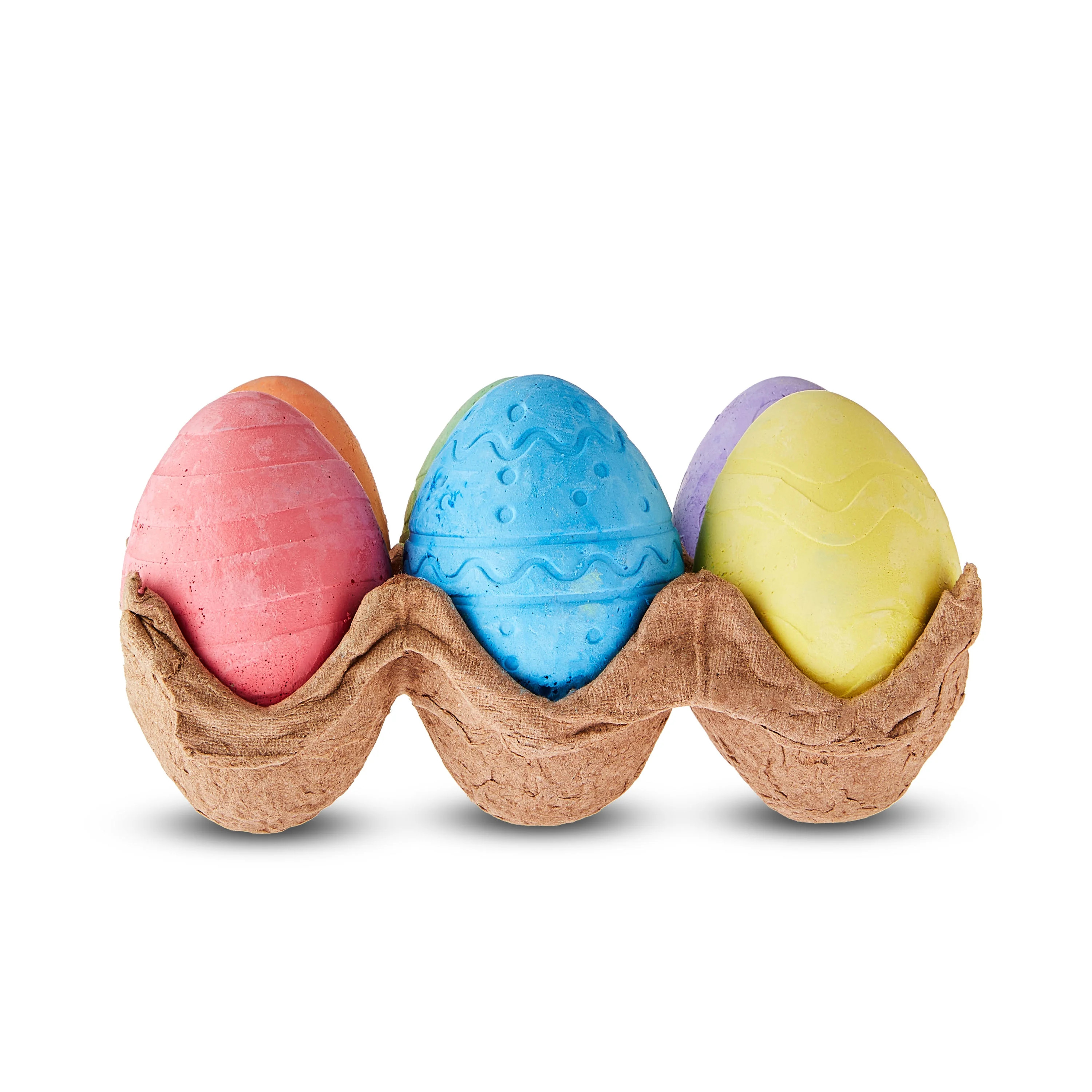Easter Multicolor Egg Shaped Chalk, 6 Pieces, by Way To Celebrate | Walmart (US)