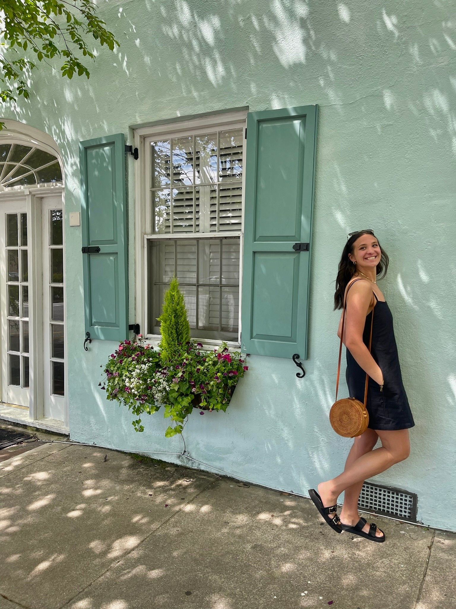 Black linen dress with wicker purse! Best for summer outing or a fun tropical trip!! Size small in the dress:) linked a similar one in all black 

#LTKSpringSale #LTKootd #LTKgrwm