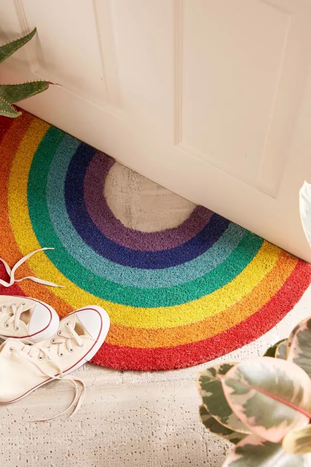 Sunnylife Rainbow Doormat | Urban Outfitters (US and RoW)