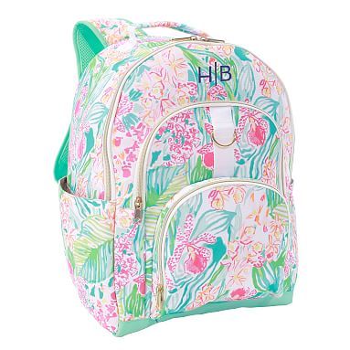 Lilly Pulitzer Via Flora Recycled Gear Up Backpack | Pottery Barn Teen | Pottery Barn Teen